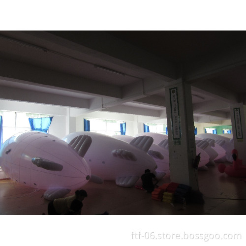 10m pvc blimp for advertising